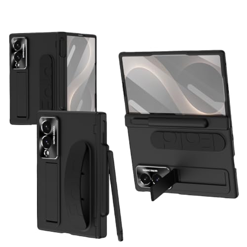 Housse robuste Galaxy Z Fold 8 noir mat avec ajustement slim haute précision