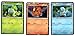 Bulbasaur Charmander Squirtle - Pokemon Black Star Promo 3 Card Lot - Pokemon 151 - SVP 046 047 048 - Holo Foil