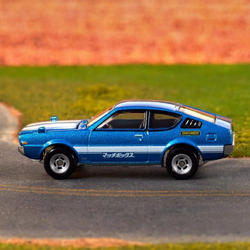 Matchbox Collectors 1975 Mitsubishi Lancer Celeste miniatura 2