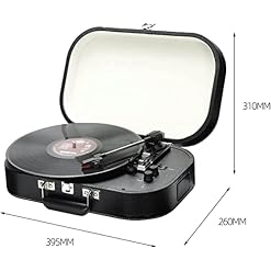 Tourne-Disque Bluetooth avec Haut-parleurs stéréo, Platine Vinyle pour MP3 avec Lecture de Cassette, Radio AM/FM… - Les Beatles, Paul McCartney, John Lennon, RIngo Starr, George Harrison Tourne-Disque Bluetooth avec Haut-parleurs stéréo, Platine Vinyle pour MP3 avec Lecture de Cassette, Radio AM/FM… – Image 2