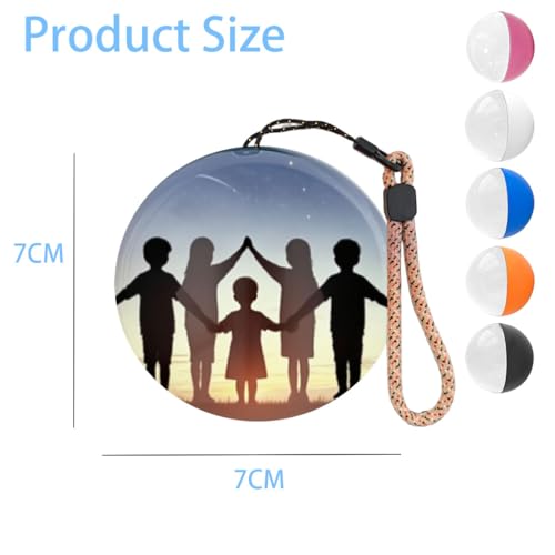 2026 New 2.7'' Memory Sphere Lamp, Memory Orb Ball, Video Crystal Balls, Wireless Floating Display for Videos & Pictures with Sd Card Slot, USB-C Rechargeable, for Personalized Gift (SD-Black) - Image 8