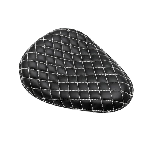 Coussin confort siège solo de moto universel diamant avec ressort