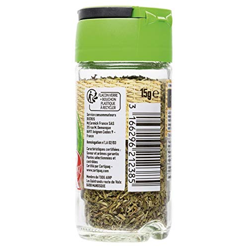 DUCROS - Flacon Herbes De Provence Label Rouge 25G - Lot De 3 - Vendu Par Lot