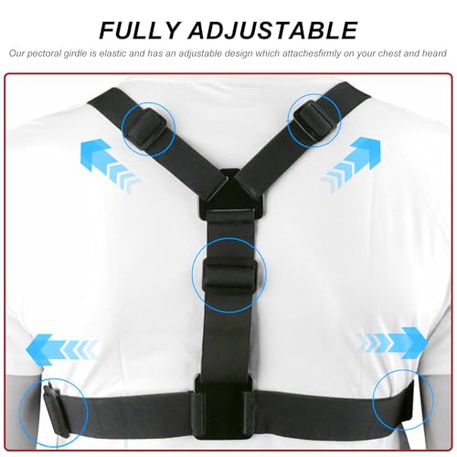 Osmo Pocket 3 Adjustable Chest Mount Harness, Chest Strap Body Mount Accessories Compatible with DJI Osmo Pocket 3 Cameras Attachments - Image 4