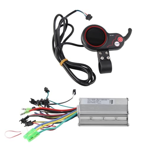 Contrôleur de scooter électrique 48V 1000W avec écran LCD et câbles de couleur Eujgoov