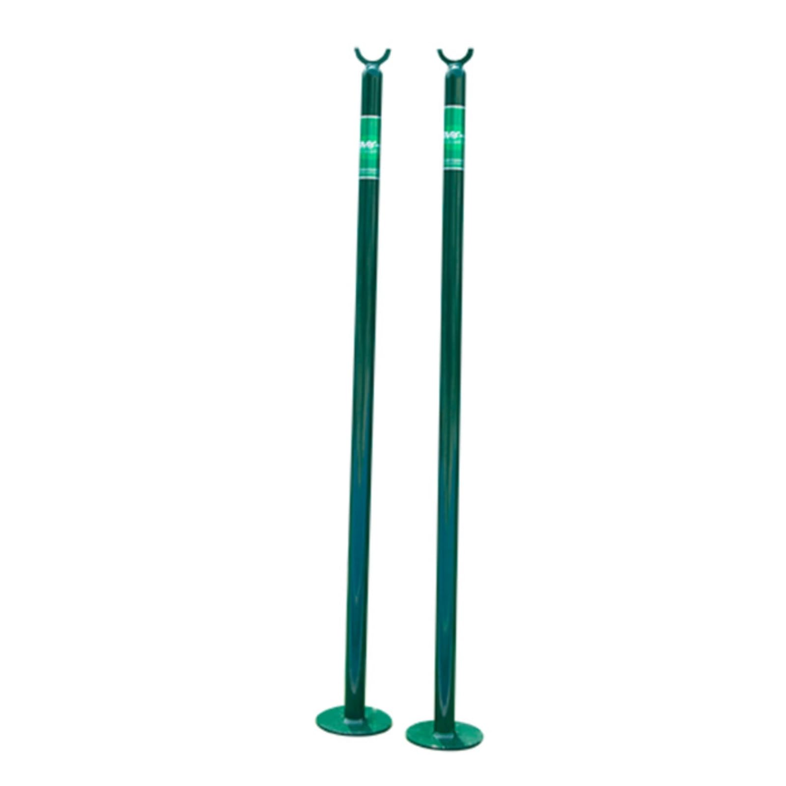 2 Pezzi Tennis con Base Circolare Resistente Alle Intemperie Palo Stabile Attrezzatura per Tennisti