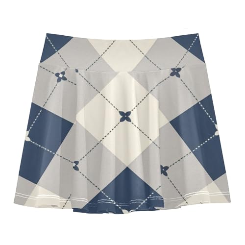 Athletic Skorts for Girls with Shorts Flowy Little Girls Golf Skirt Cheer Skirt Kids with Pockets