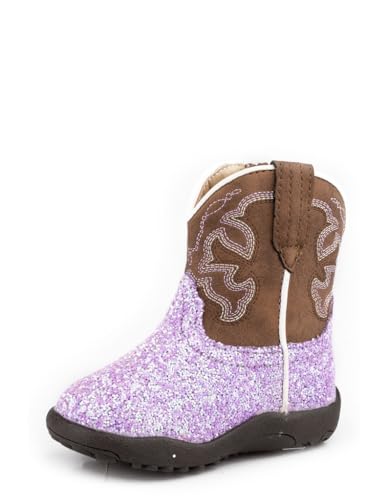 ROPER Baby-Girl's Cowbabies Glitter Blast (Infant/Toddler) Western Boot