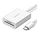 UGREEN USB C SD Card Reader USB 3.1 Type C OTG Memory Card Reader Adapter SD TF Dual Slot for MacBook, Samsung S9 S8 Plus Note 9 8, Google Pixel XL 2XL, LG V20 V30 G5 G6 G7, Nexus 5X 6P, Moto Z White