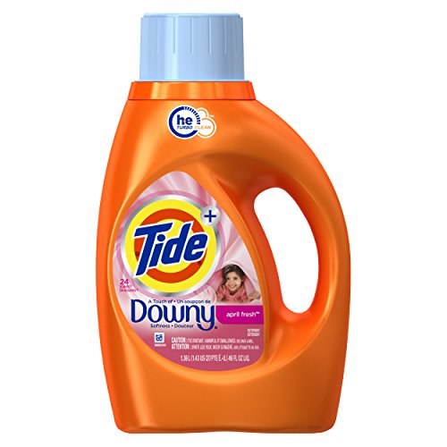 Tide Plus a Touch of Downy High Efficiency Liquid Laundry Detergent - 46 oz - April Fresh - 2 pk - //coolthings.us