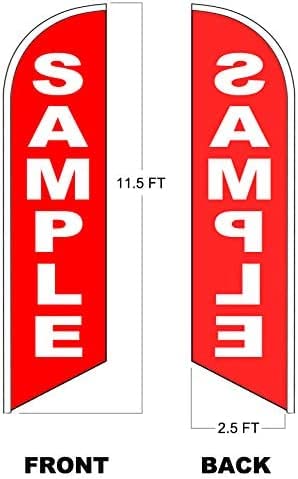 Panneau Bannière à plumes BF NOW ENROLLING drapeau publicitaire extérieur