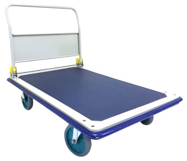 Brooks Mystar Foldable Platform Trolley/Hand truck/Durable Push Cart/Load Capacity 500 kg