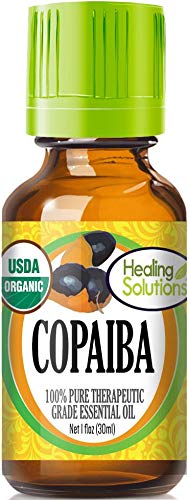 Image of Healing Solutions Organic 30ml Oils - Copaiba Essential Oil - 1 Fluid Ounce