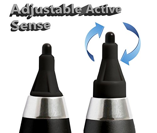 Navitech Zwarte Fijne Punt Digitale Actieve Stylus Pen Compatibel met Google-Pixel - Image 3