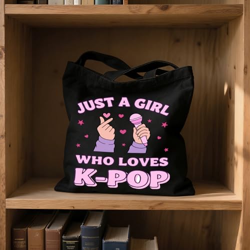 Bolsa tote Kpop para mujer y niñas miniatura 4