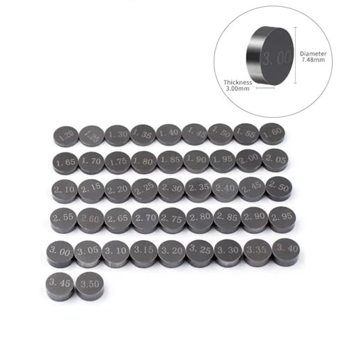 Cales de réglage de soupapes 7,48mm pour optimiser la compression moto - 2
