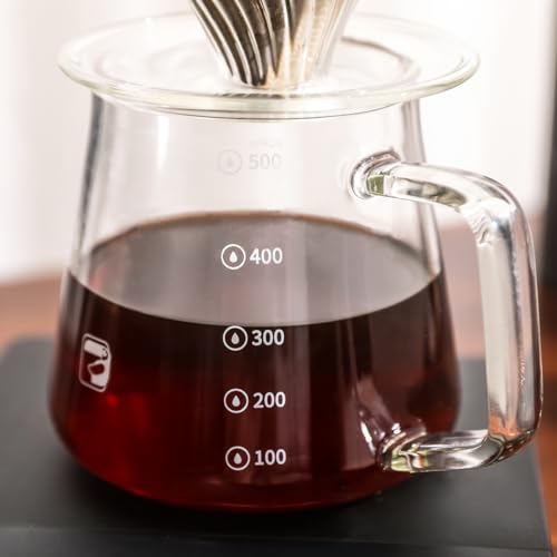 iCoffee Conjunto de Cafeteiras V60 com 50 Filtros