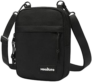 MOCOCITO Shoulder Bag For Men Messenger Bag Men's Travel Crossbody Phone Bag Men's Small Side Bag Unisex Casual Handbag for Working Shopping