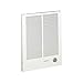 Broan-NuTone 198 High Capacity Wall Heater, White Painted Grille, 4000/2000 Watt 240 VAC,