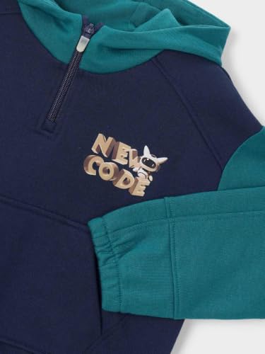 Pullover New Code Mayoral para niño azul lago evita rozaduras con este jersey suave y resistente 3