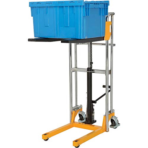 Manual Lift Stacker, 47\" Lift, 880 Lb. Cap. - Thumbnail 4