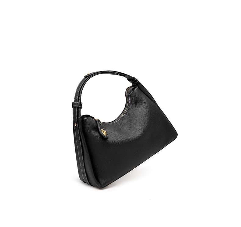 Genuine Leather Shoulder Bag for Women, Fashion crossbody bag, Tote Handbag Purse with Zipper Closure3