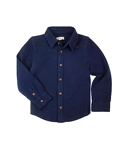 Appaman Kids Boy's Bates Shirt (Toddler/Little Kids/Big Kids) Navy Blue 3 Toddler