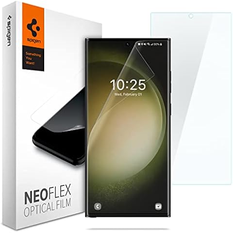 Spigen NeoFlex Protector Pantalla para Samsung Galaxy S23 Ultra Cover