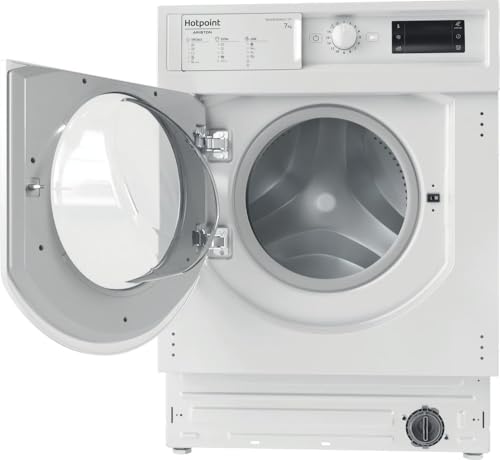 Lave linge hublot encastrable HOTPOINT BIWMHG71483EU MyTime 7 kg Induction L60cm 1400 trsmin - vue 5