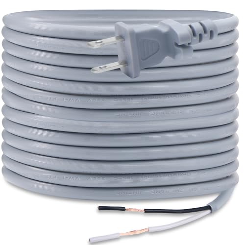 36ft Vacuum Replacement Cord for Shark Navigator Lift-Away Pro & Shark Rotator Lift-Away NV355 NV356 NV357 UV400 UV540 NV36 NV60 NV80 NV360 NV370 NV585 NV341 NV400 NV402 NV450 Vacuum Power Cord 36ft