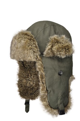 Bonnet aviateur d'hiver taille M avec protection thermique maximale et rabats antibrouillard