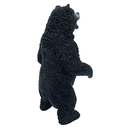 Higherbros Black Bear Toys Safari Animal Figurine Wildlife Animal Action Figure, Great For Kids Gift, Prizes, Collection And Decoration #TOP2