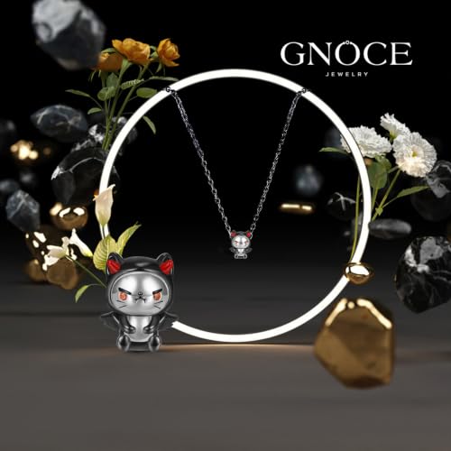 Image of GNOCE Halloween Charm Bracelet Fit Pandora Beads for Women Gift