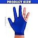 Aruicheng Billiards Glove 2 Pcs Three Finger Pool Glove Universal Cue Sports Gloves Breathable Elastic Billiard Glove for Women or Men Left and Right Hand