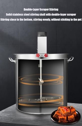 Mezclador Eléctrico de Acero Inoxidable para Salsa de Olla Caliente, 80L miniatura 6