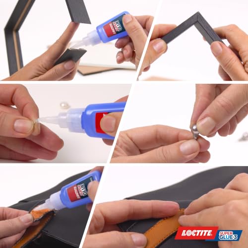 Miniatura 7 de Loctite Super Glue-3 Xxl, Pegamento Universal Triple Resistencia, Adhesivo Para Uso Intensivo, Pegamento Instantáneo, Transparente Y Extrafuerte, 1x20 G