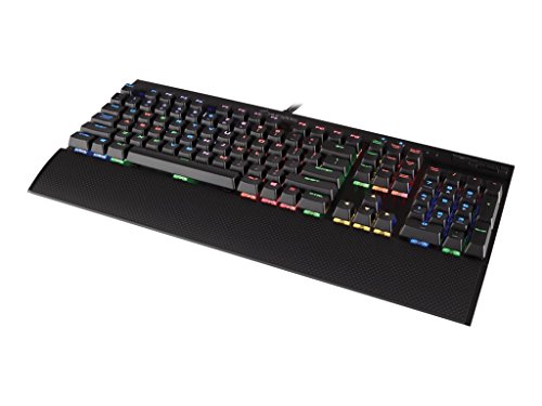 Bild zu Corsair K70 LUX RGB Mechanische Gaming Tastatur (Cherry MX Brown: Taktil und Leise, Dynamischer RGB LED Hintergrundbeleuchtung, QWERTZ DE Layout) schwarz