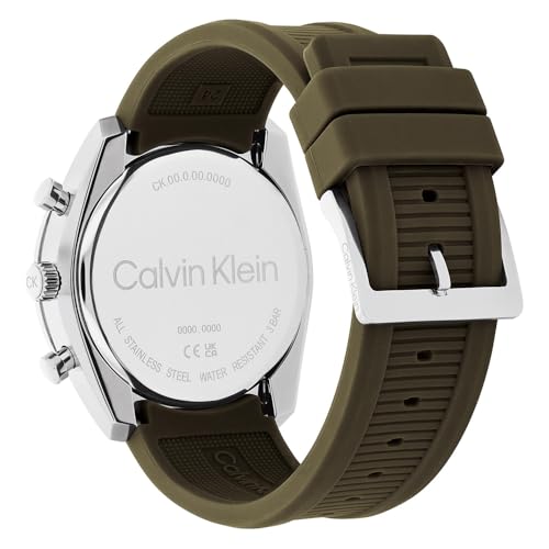 Image of Calvin Klein Ck Flex Qtz Multifunction Tonneau Dial Men's Watch
