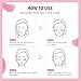 Yeokoe Under Eye Patches for Dark Circles,Puffy Eyes,20 Pairs Face Masks SkinCare With Niacinamide and Rose for Rehydrated
