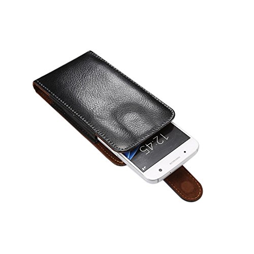Étui magnétique rotatif 360 en cuir véritable compatible VERYKOOL SL5000 Quantum