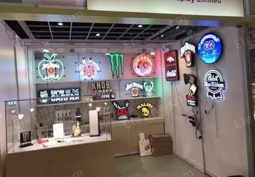 Image of Beer Cafe Bar Store Neon Light Yuengling Eagle Larger Neon Sign 20 inchx16 Inch Handmade LED Neon Tubing Signs