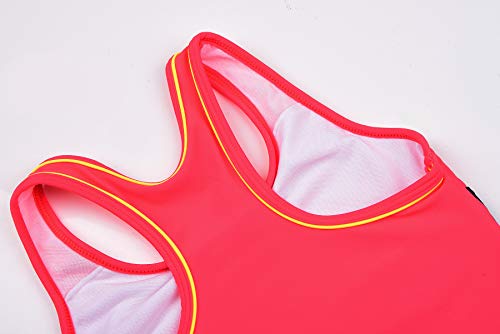 Image of Uhnice Girls Swimsuit Two Piece Tankini Swimwear with Boyshort