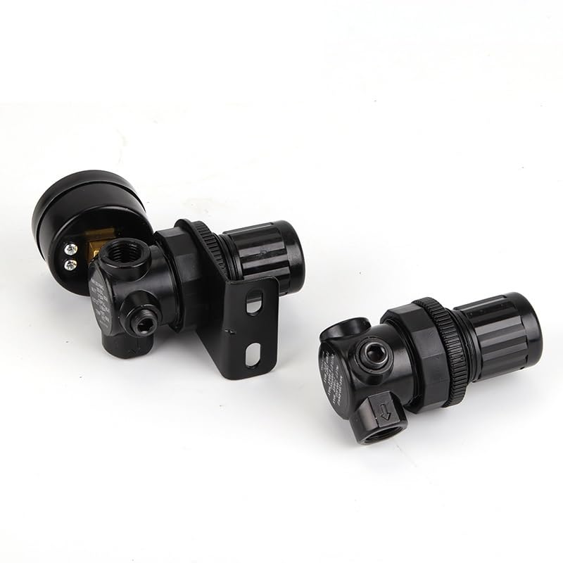Régulateur de pression G1/4 NAR200 compact avec manomètre et support