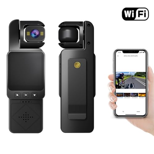 Caméra d'action Wi-Fi stabilisée 1080p avec objectif 360°