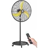 FUGOO High-Velocity Pedestal Fan