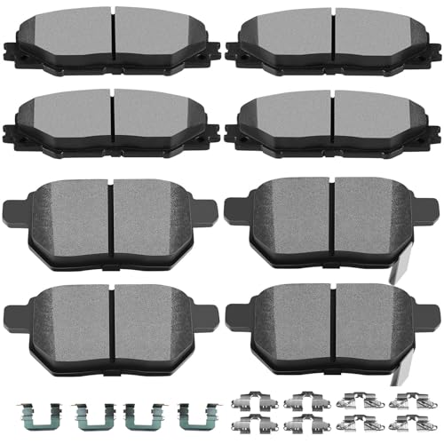SCITOO D1211 D1354 Front Rear Ceramic Brake Pads Sets Fit