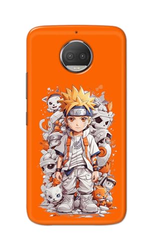 Image of PRINTFIDAA Printed Hard Back Cover Case for Motorola Moto G5S+ Plus Back Cover (Famous Anime Cartoon Character) -112