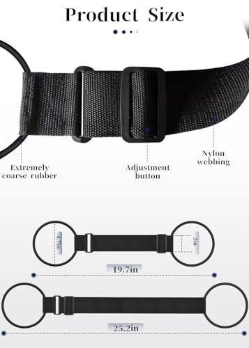 Image of Luggage Straps Bag Bungee Luggage Straps Suitcase Adjustable Belt,Add a Bag Easy to Travel Suitcase Elastic Strap Belt Luggage Accessories(Black)