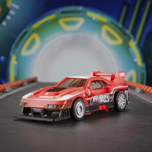 Transformers Collaborative Hot Wheels® x GT-Scorcher, Deluxe Class 5-Inch Robot Action Figure Converts to Racecar, Ages 8+ - image 5