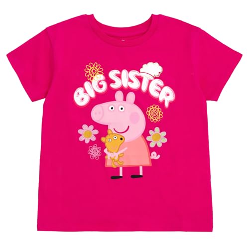 Image of Peppa Pig Girls' Short Sleeve T-Shirt Toddler to Big Kid